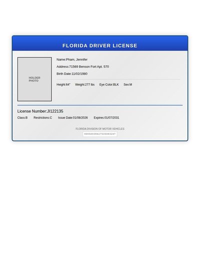 Driver License