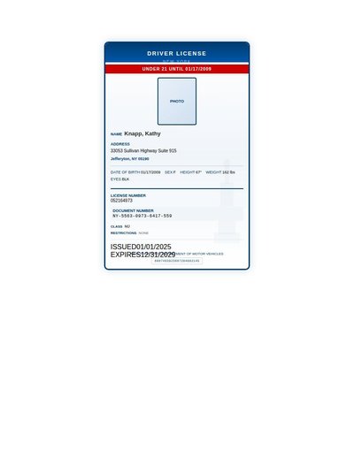 Driver License Rev C