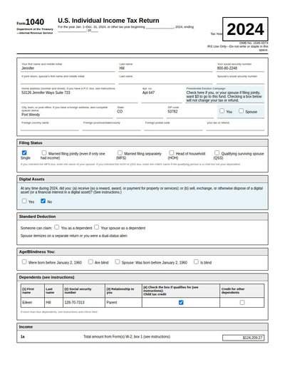 IRS Form 1040