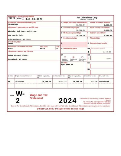 W-2 Form